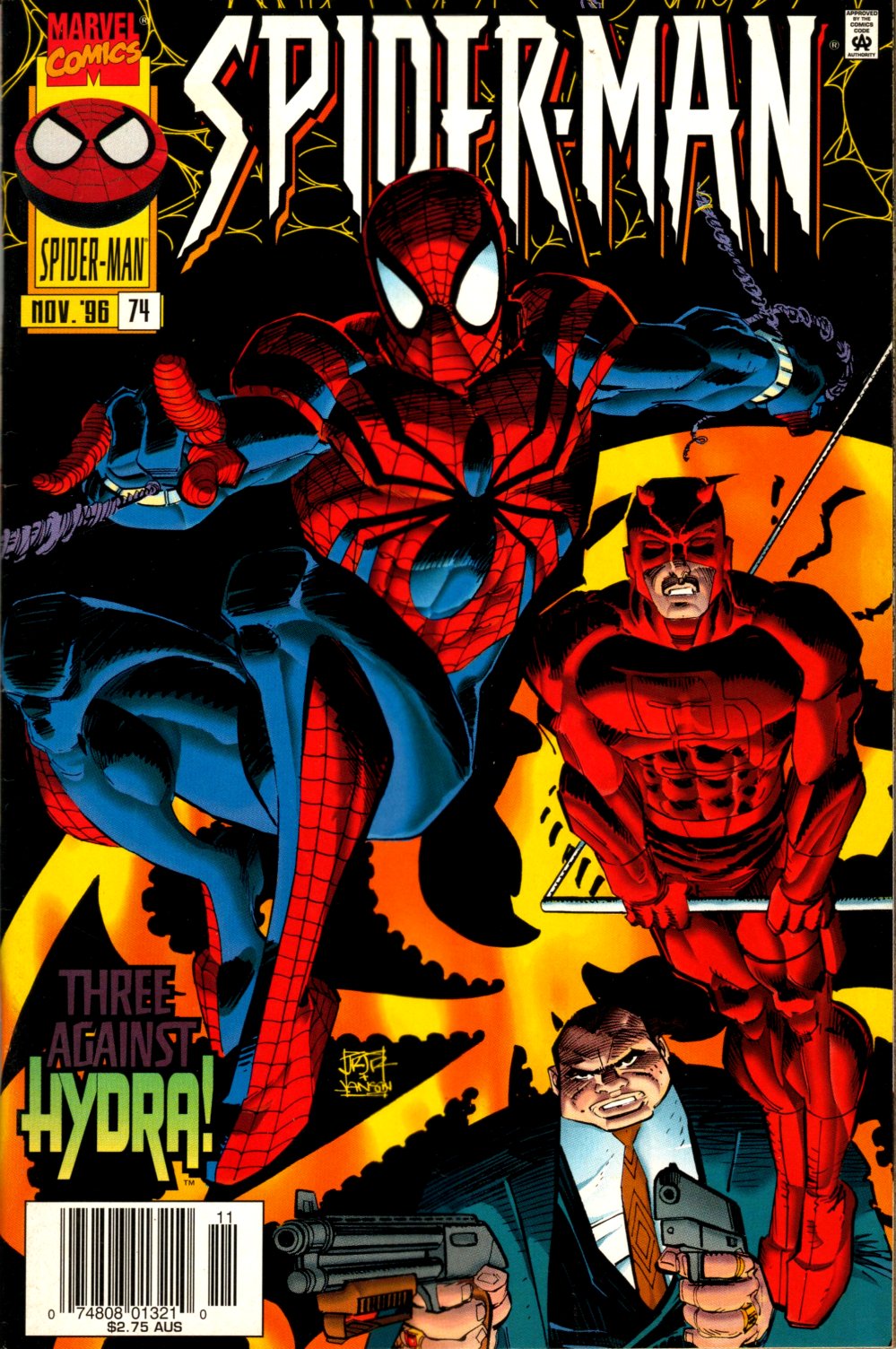 Read online Spider-Man (1990) comic -  Issue #74 - Last Of The Heroes - 1