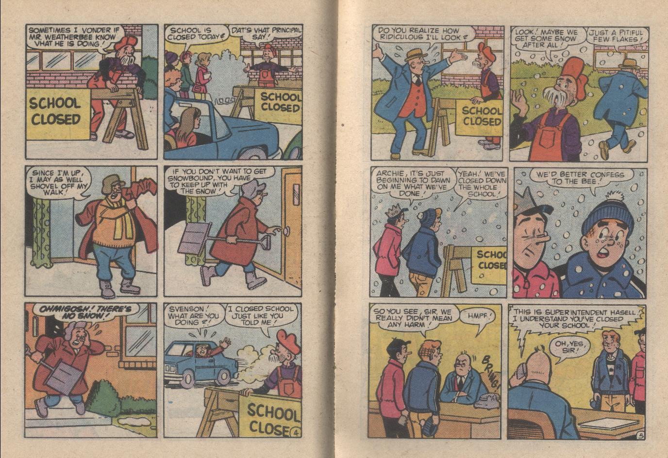 Read online Archie...Archie Andrews, Where Are You? Digest Magazine comic -  Issue #55 - 60