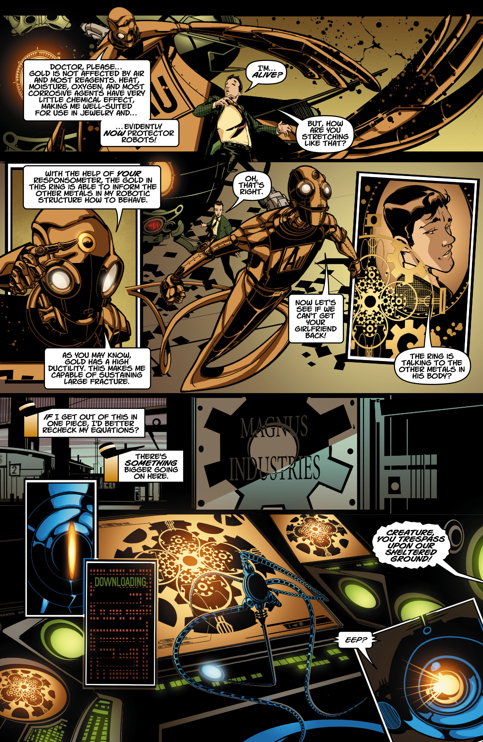 Read online Metal Men (2007) comic -  Issue #4 - 6