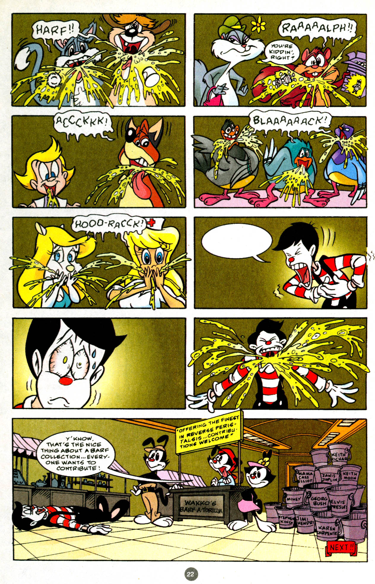 Read online Animaniacs comic -  Issue #26 - 16