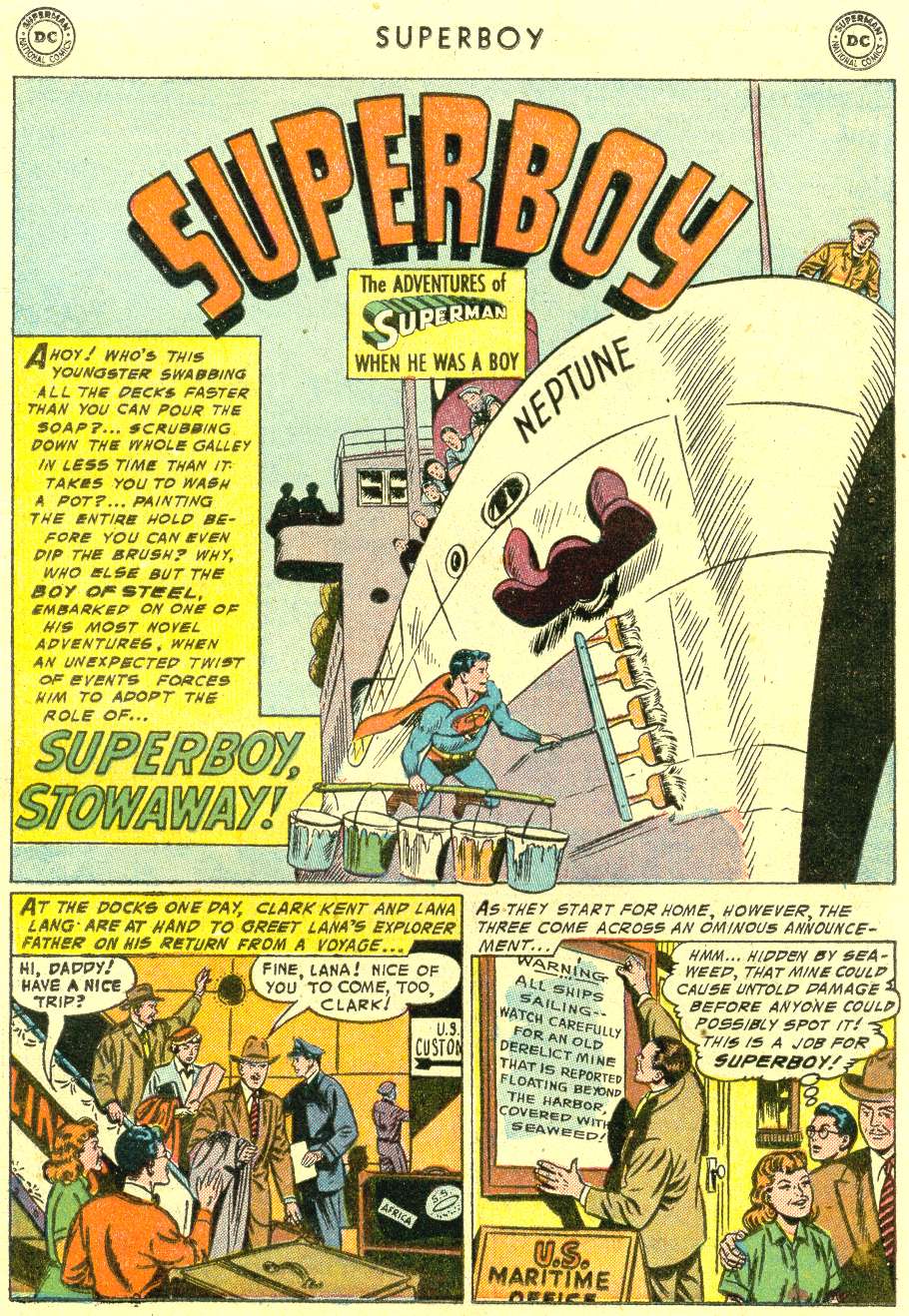 Read online Superboy (1949) comic -  Issue #42 - 11