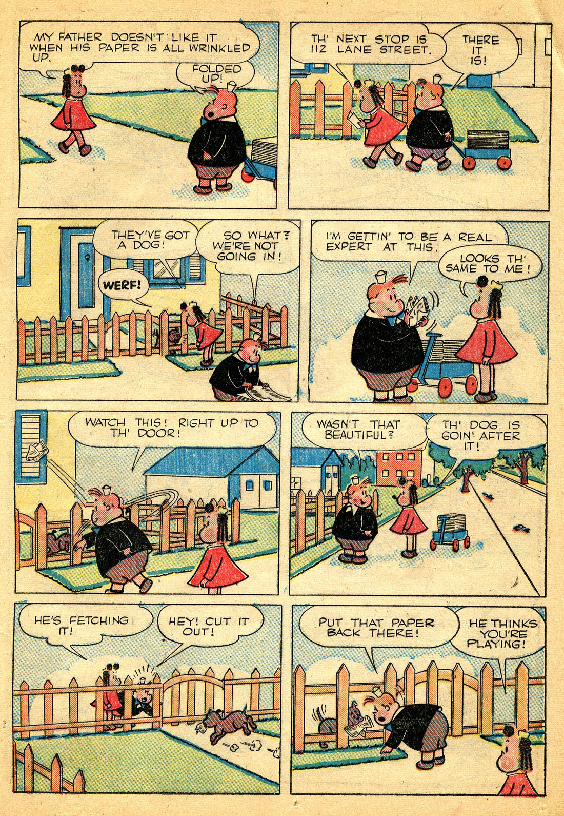 Read online Four Color Comics comic -  Issue #120 - 35