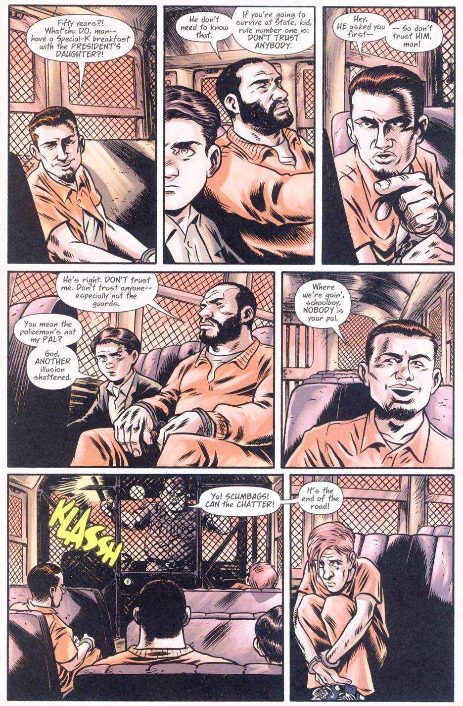 Read online Hard Time comic -  Issue #2 - 4