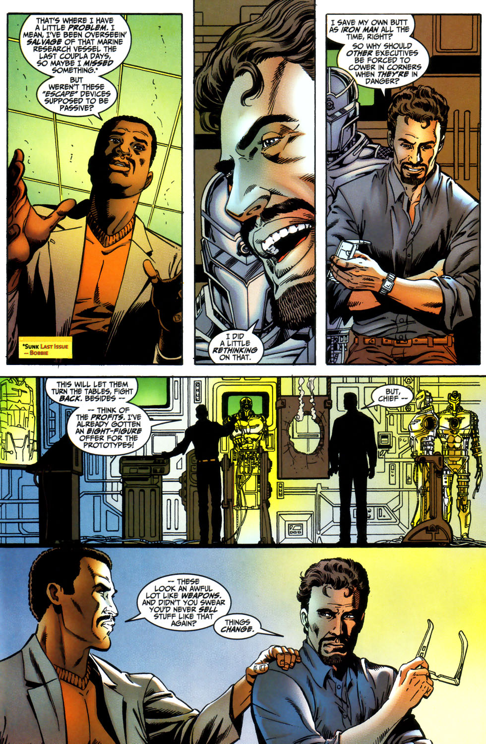 Read online Iron Man: Bad Blood comic -  Issue #2 - 4