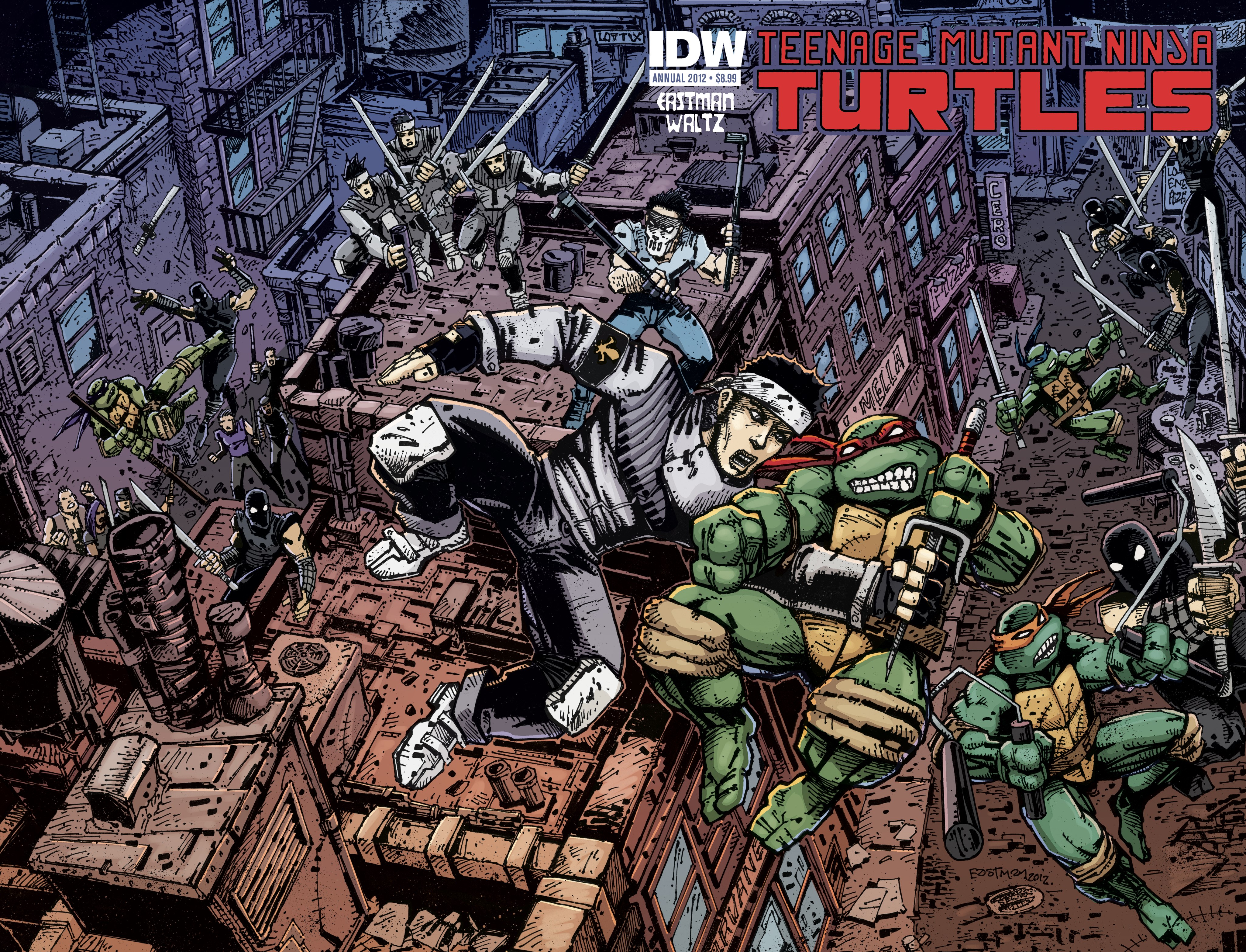 Read online Teenage Mutant Ninja Turtles (2011) comic -  Issue # Annual 2012 - 2