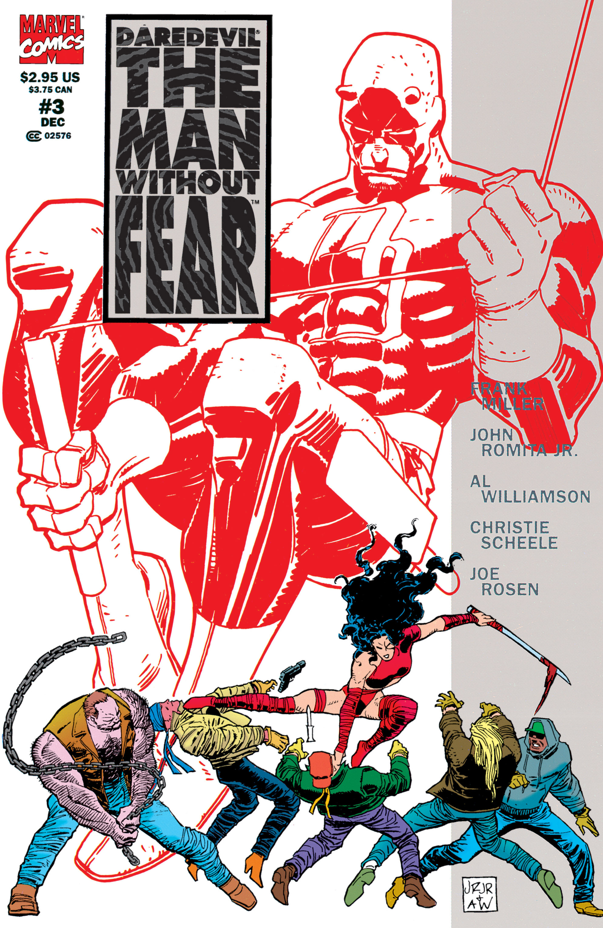 Read online Daredevil: The Man Without Fear comic -  Issue #3 - 1