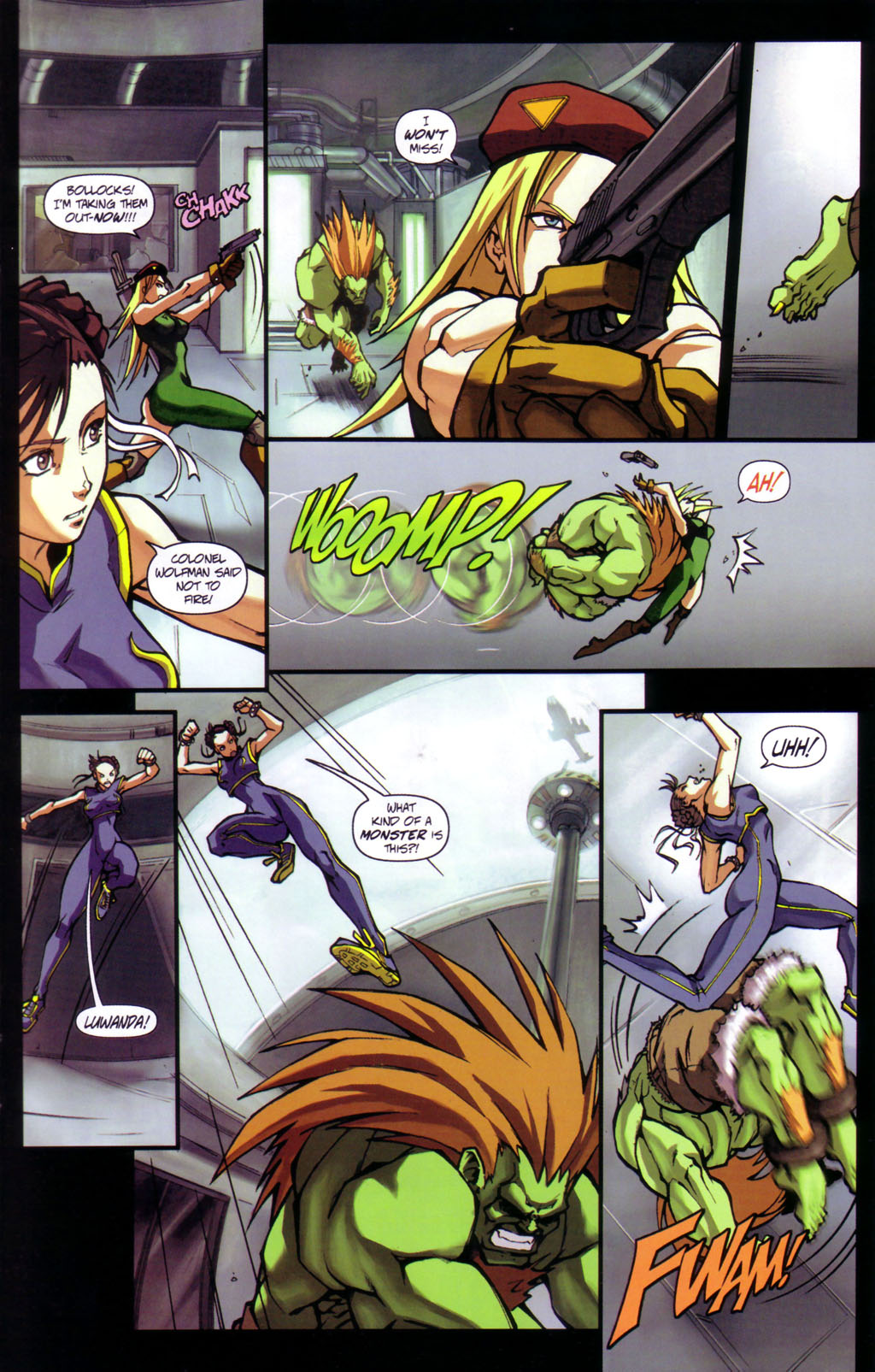 Read online Street Fighter (2003) comic -  Issue #12 - 16