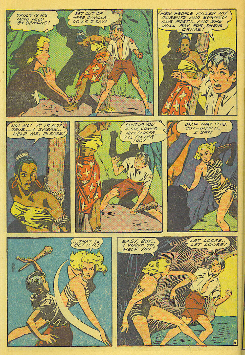 Read online Jungle Comics comic -  Issue #114 - 46