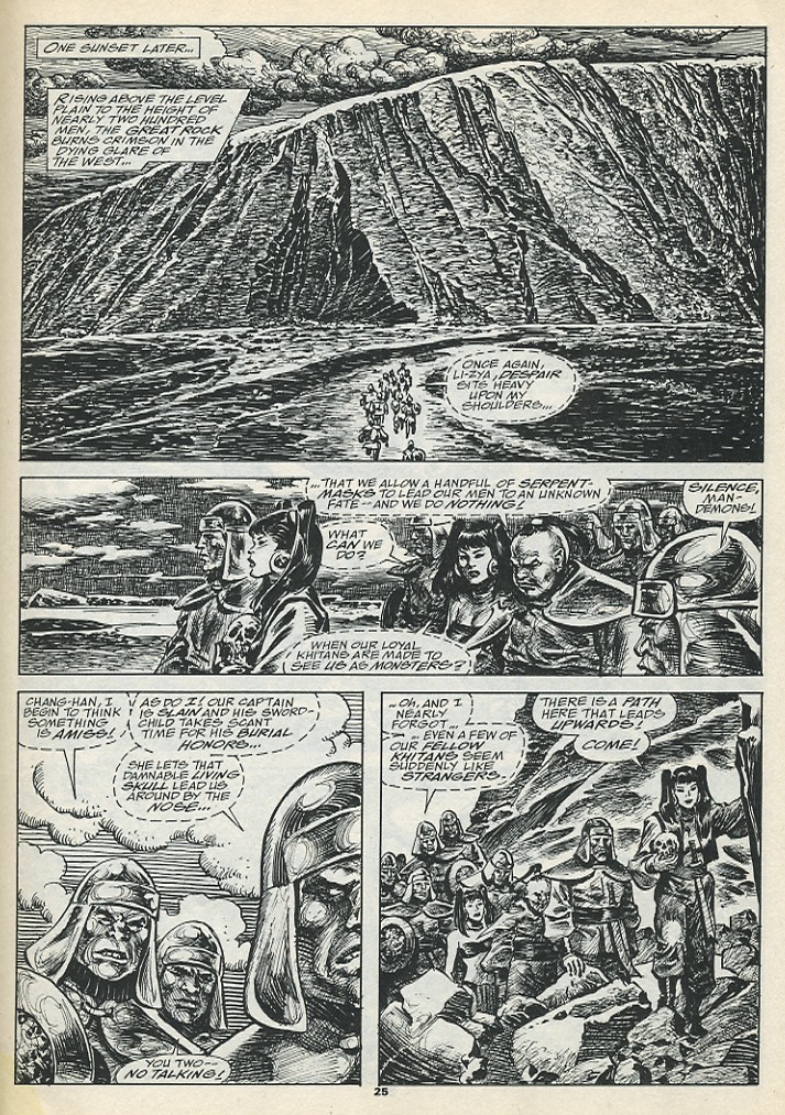 Read online The Savage Sword Of Conan comic -  Issue #193 - 27