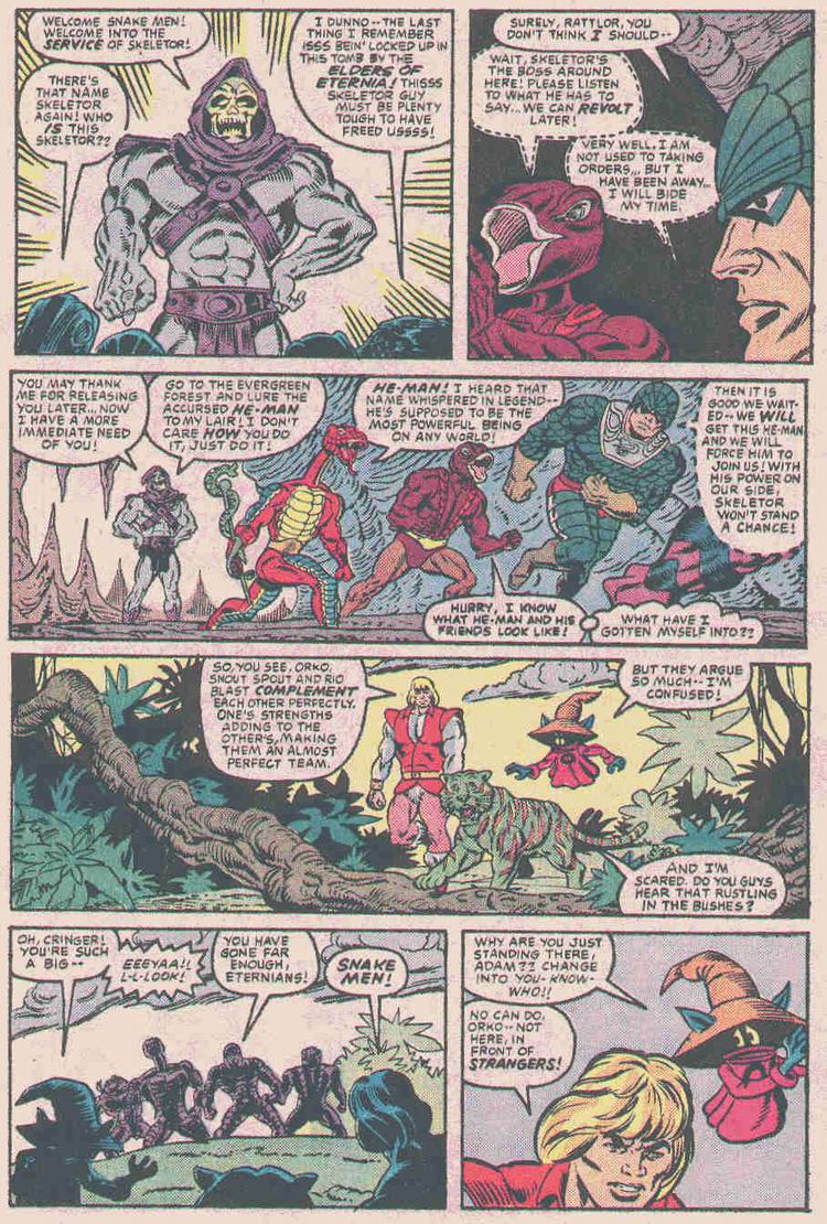 Read online Masters of the Universe (1986) comic -  Issue #4 - 9