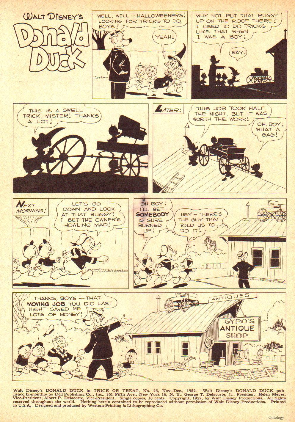 Read online Walt Disney's Donald Duck (1952) comic -  Issue #26 - 2