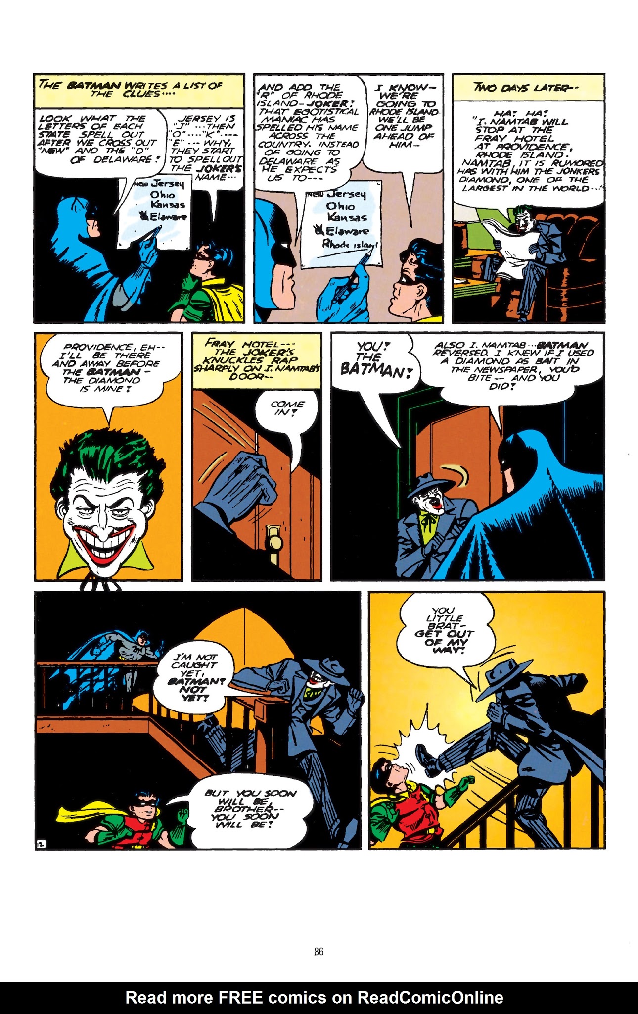 Read online Batman: The Golden Age Omnibus comic -  Issue # TPB 3 - 86