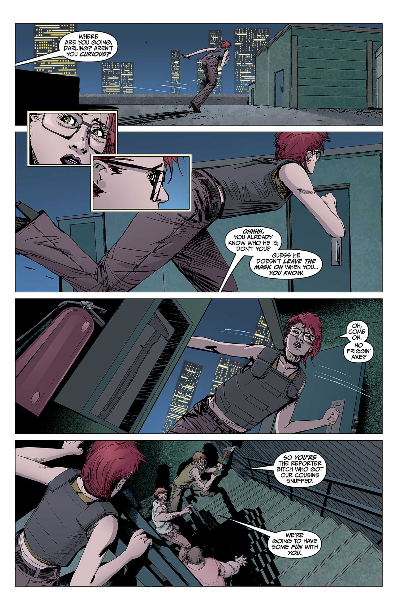 Read online X comic -  Issue #4 - 5