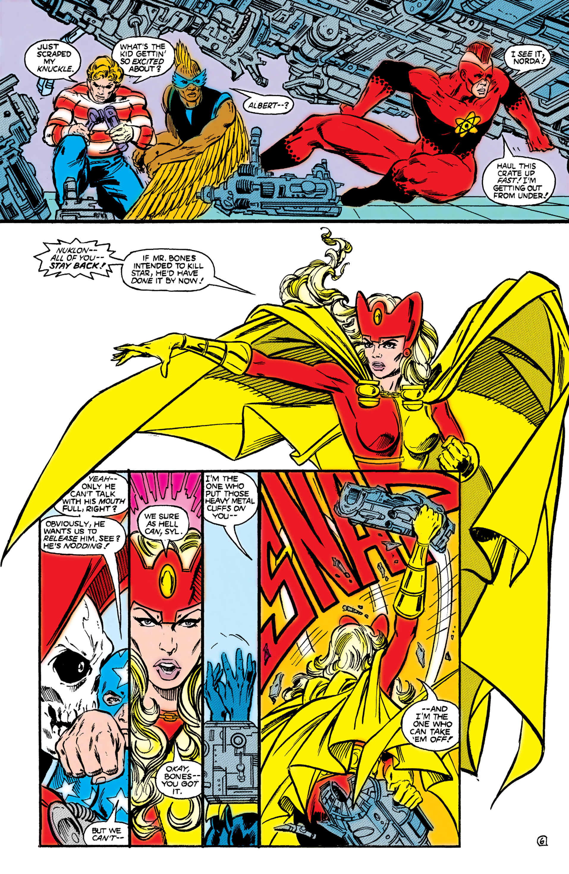 Read online Infinity Inc. (1984) comic -  Issue #28 - 7