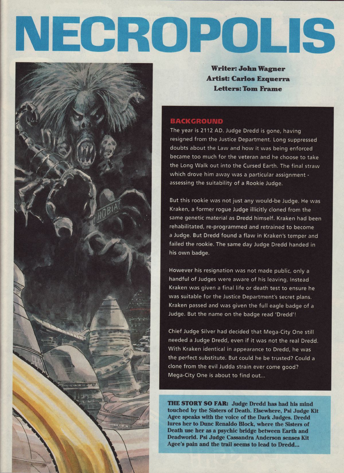 Read online Judge Dredd Megazine (vol. 3) comic -  Issue #24 - 29
