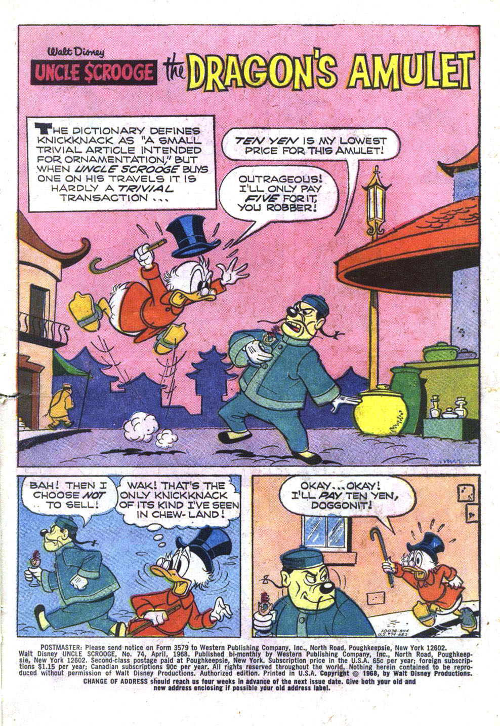 Read online Uncle Scrooge (1953) comic -  Issue #74 - 3