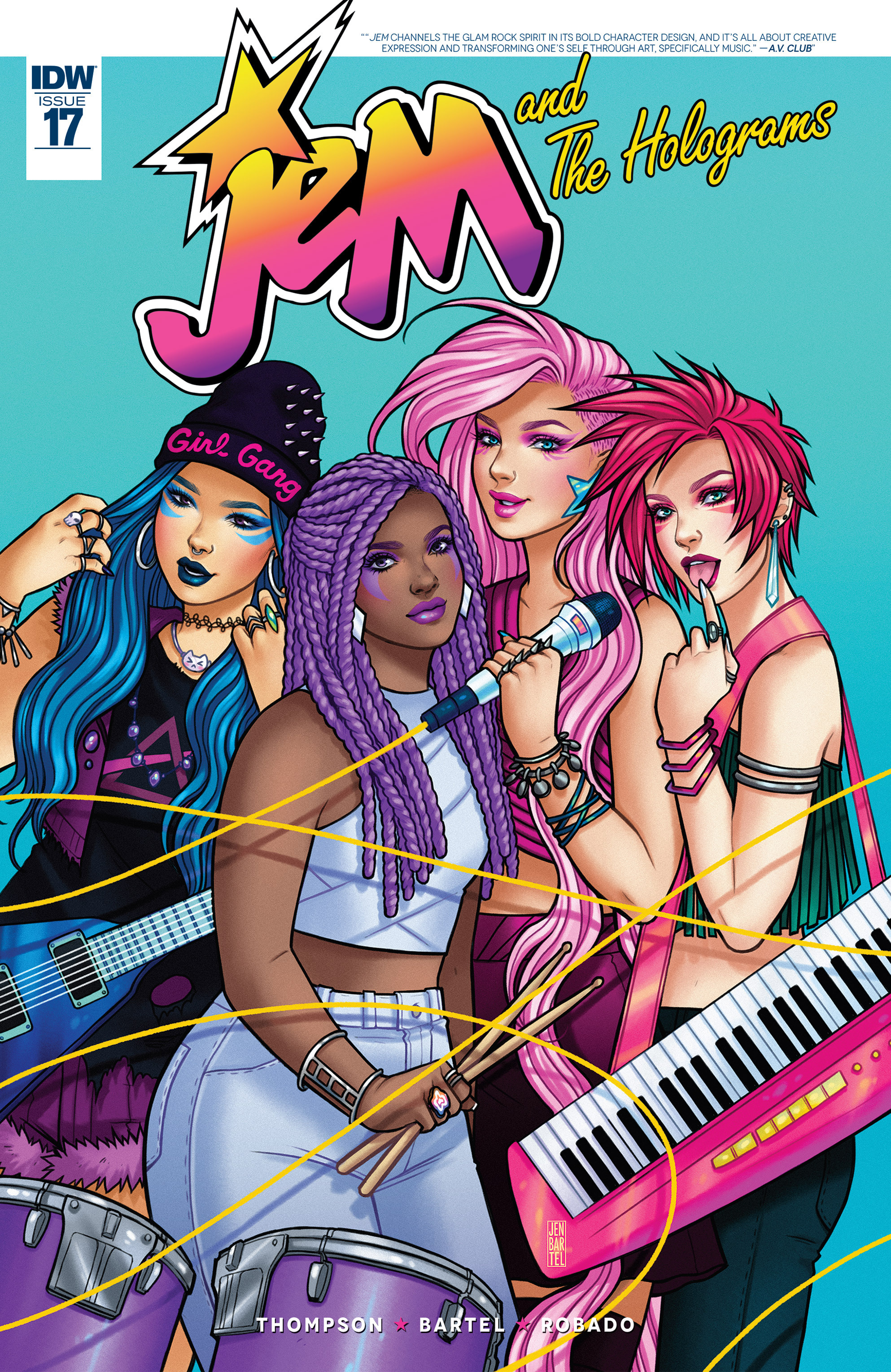 Read online Jem and The Holograms comic -  Issue #17 - 1