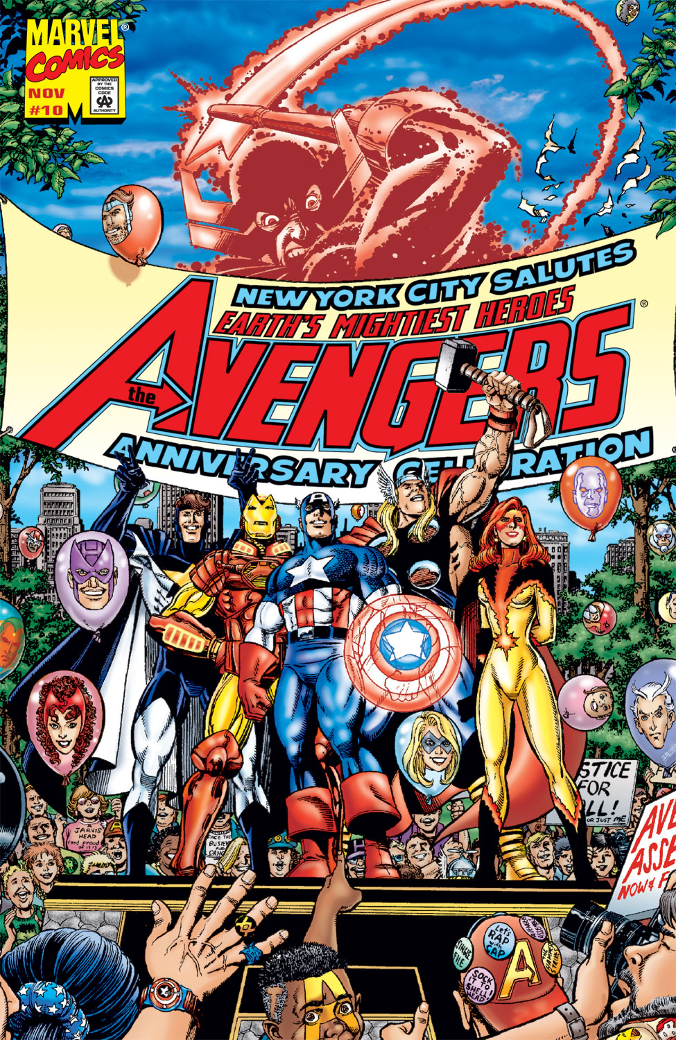 Read online Avengers (1998) comic -  Issue #10 - 1