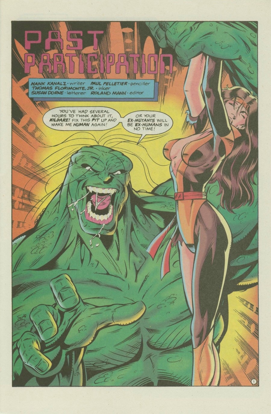 Read online Ex-Mutants comic -  Issue #7 - 3