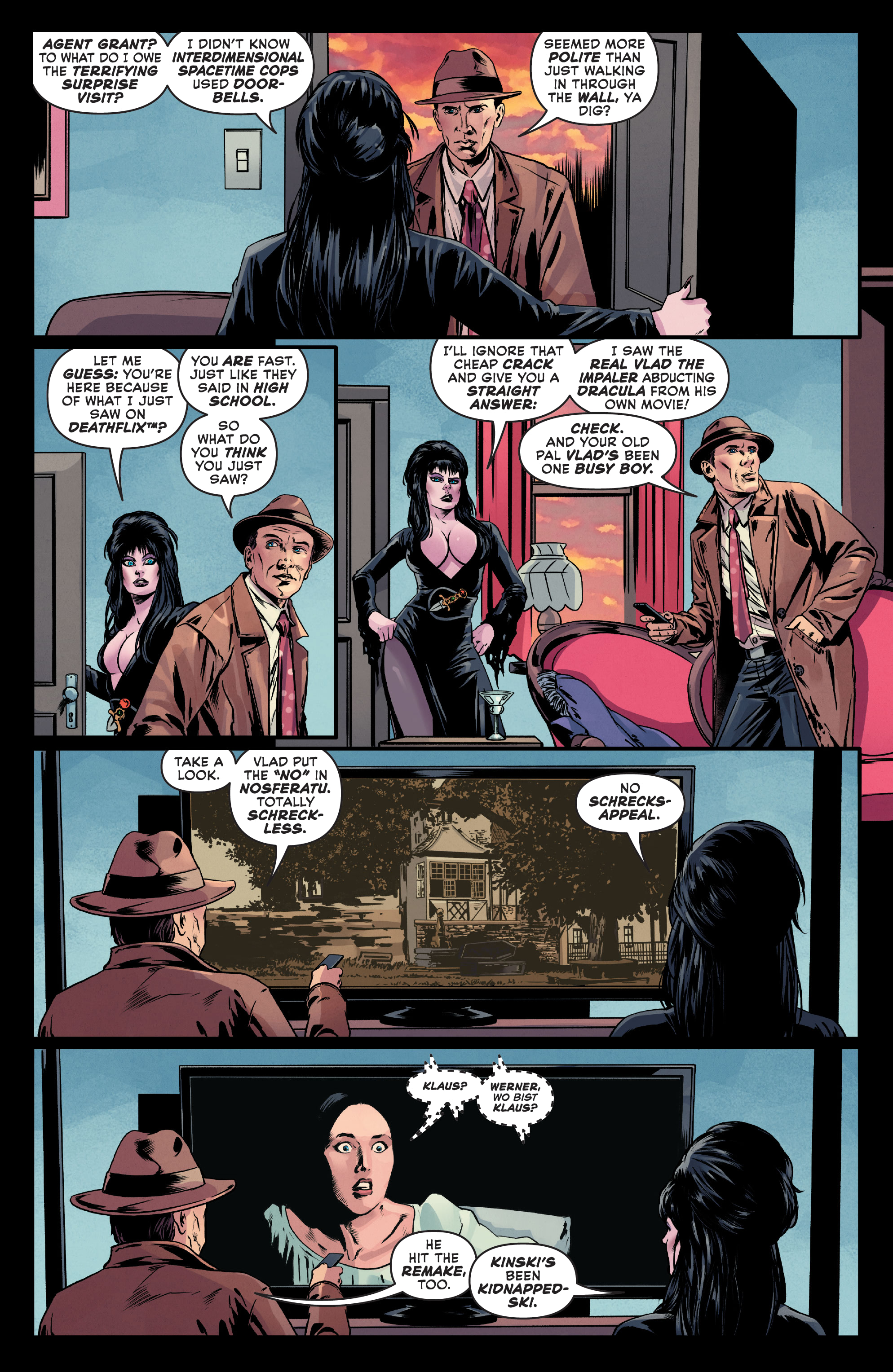 Read online Elvira in Monsterland comic -  Issue #1 - 9