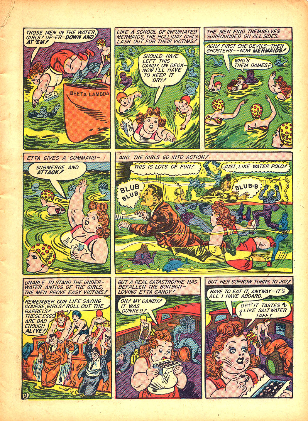 Read online Sensation (Mystery) Comics comic -  Issue #5 - 11