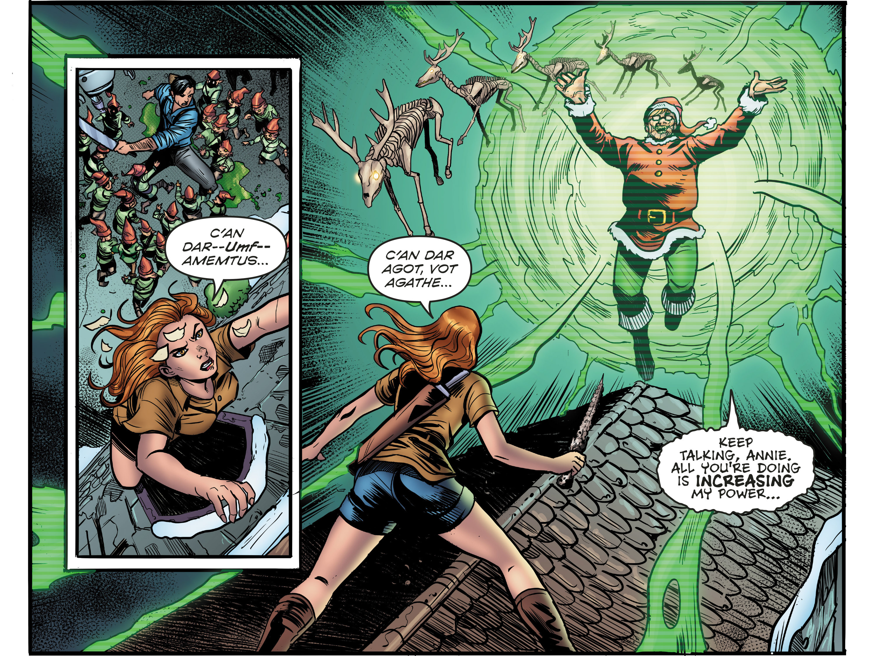 Read online Evil Dead 2: A Merry Deadite X-Mas comic -  Issue #2 - 20