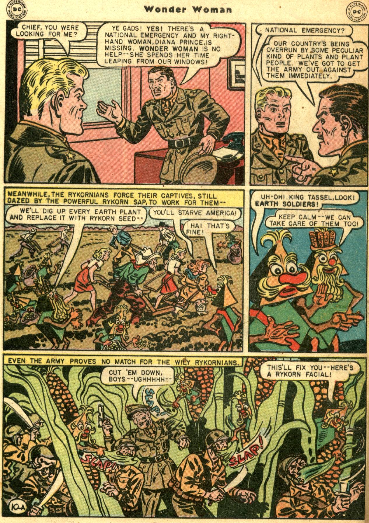 Read online Wonder Woman (1942) comic -  Issue #25 - 12