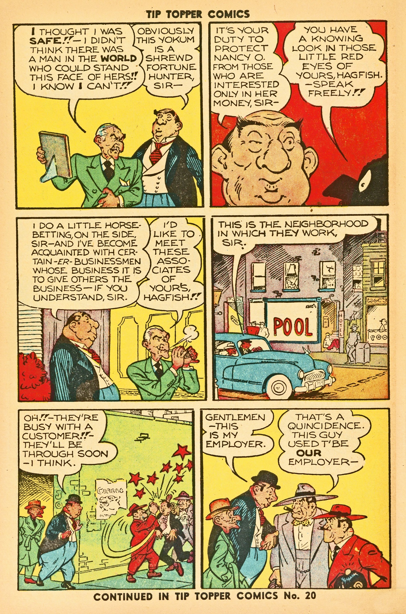 Read online Tip Topper Comics comic -  Issue #19 - 30