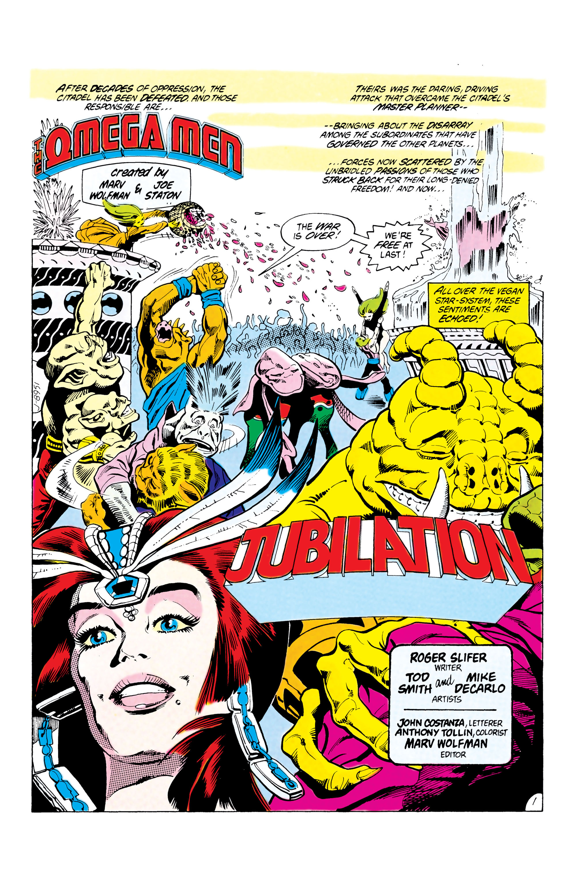 Read online The Omega Men (1983) comic -  Issue #8 - 2