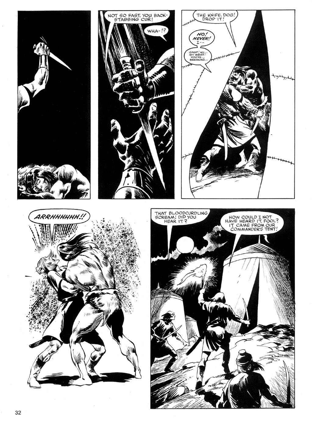 Read online The Savage Sword Of Conan comic -  Issue #91 - 31