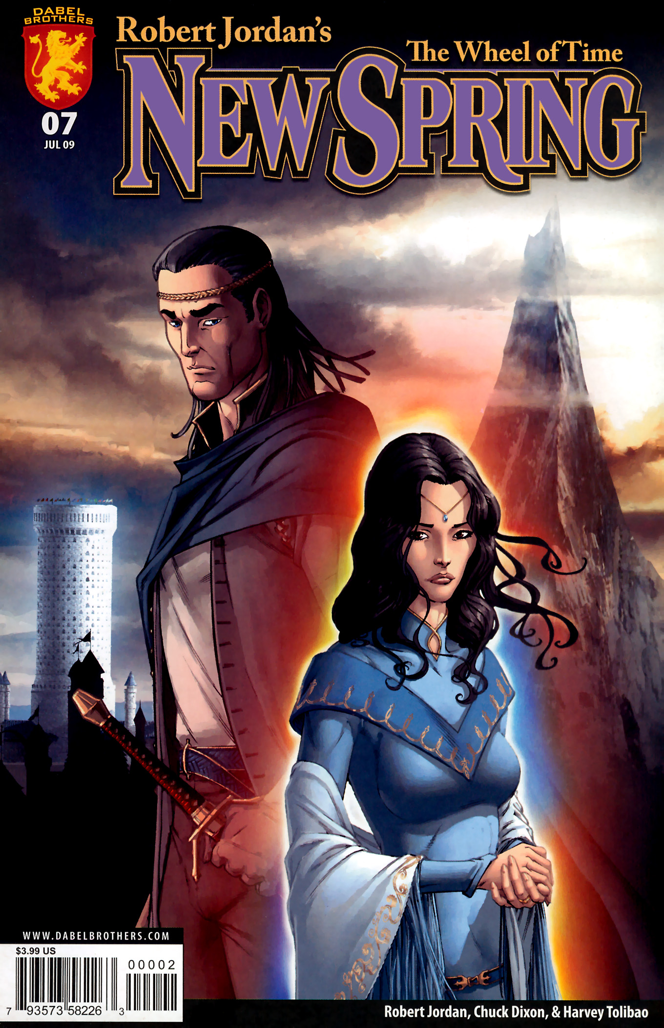 Read online Robert Jordan's The Wheel of Time: New Spring comic -  Issue #7 - 1