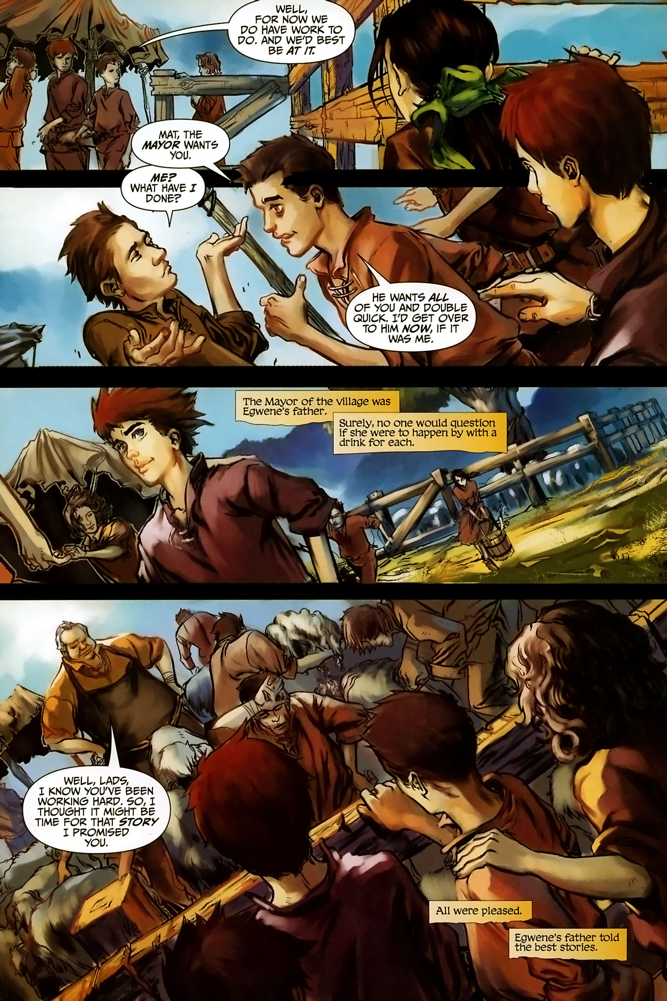 Read online Robert Jordan's Wheel of Time: The Eye of the World comic -  Issue #0 - 9