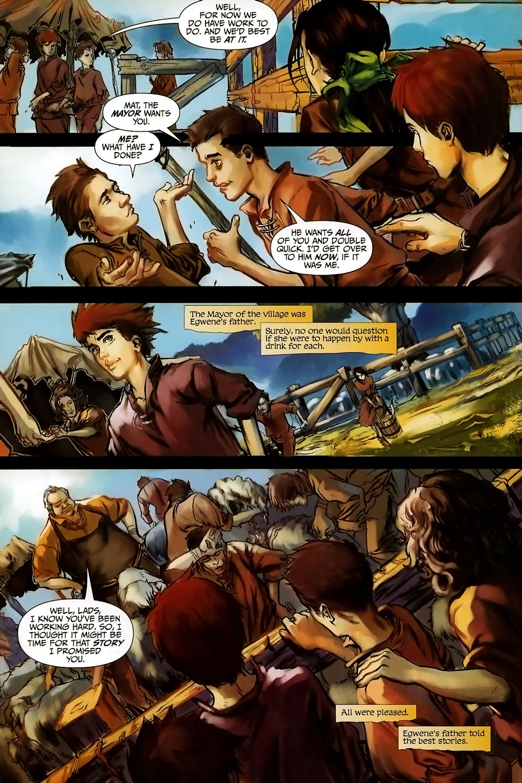 Robert Jordan's Wheel of Time: The Eye of the World issue 0 - Page 9
