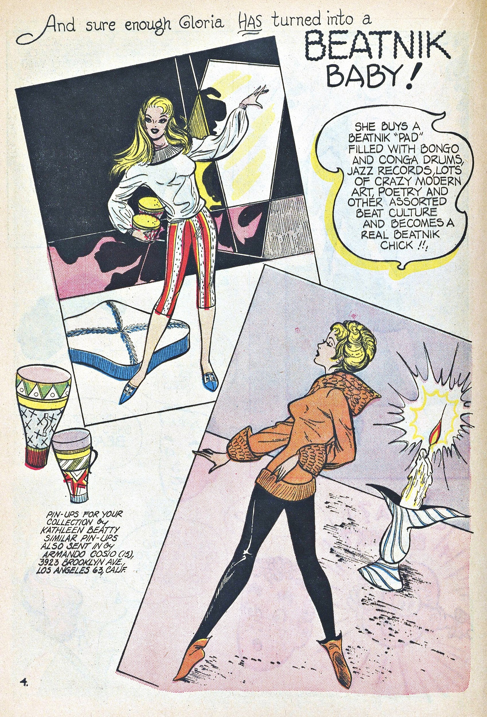 Read online Katy Keene (1949) comic -  Issue #61 - 16