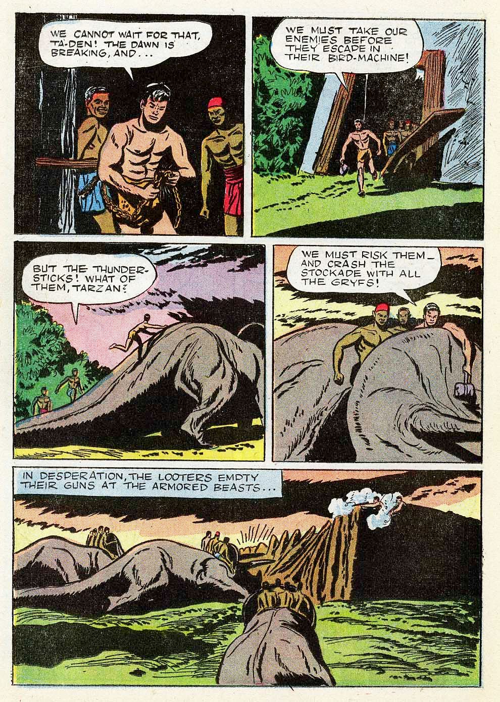 Read online Tarzan (1948) comic -  Issue #16 - 28
