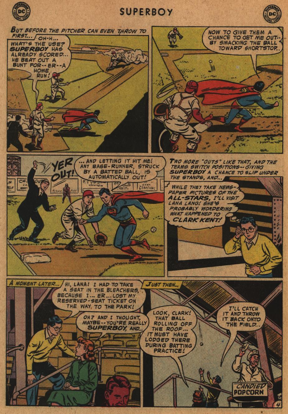 Read online Superboy (1949) comic -  Issue #57 - 26
