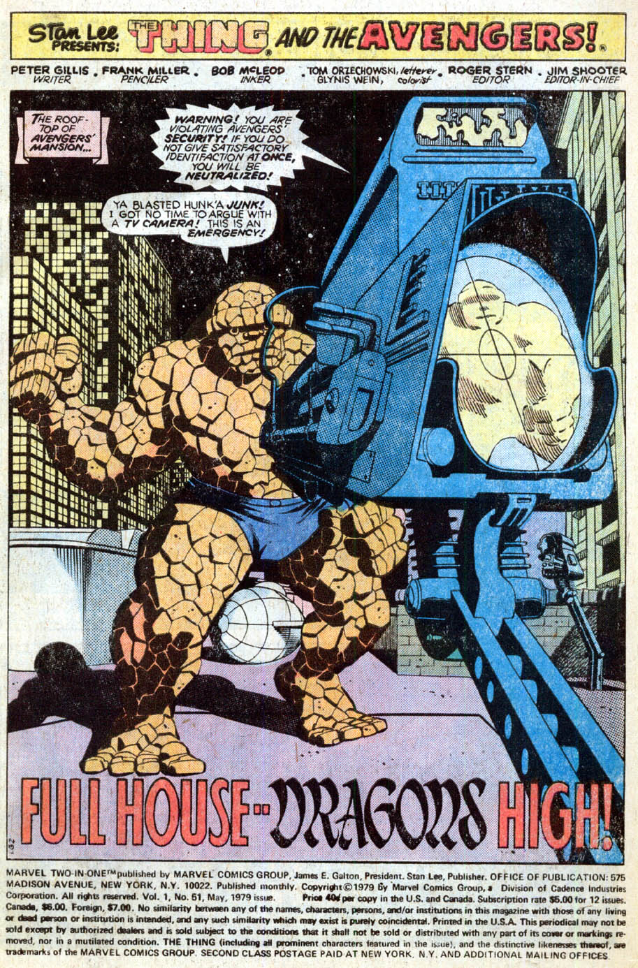 Marvel Two-In-One (1974) issue 51 - Page 2