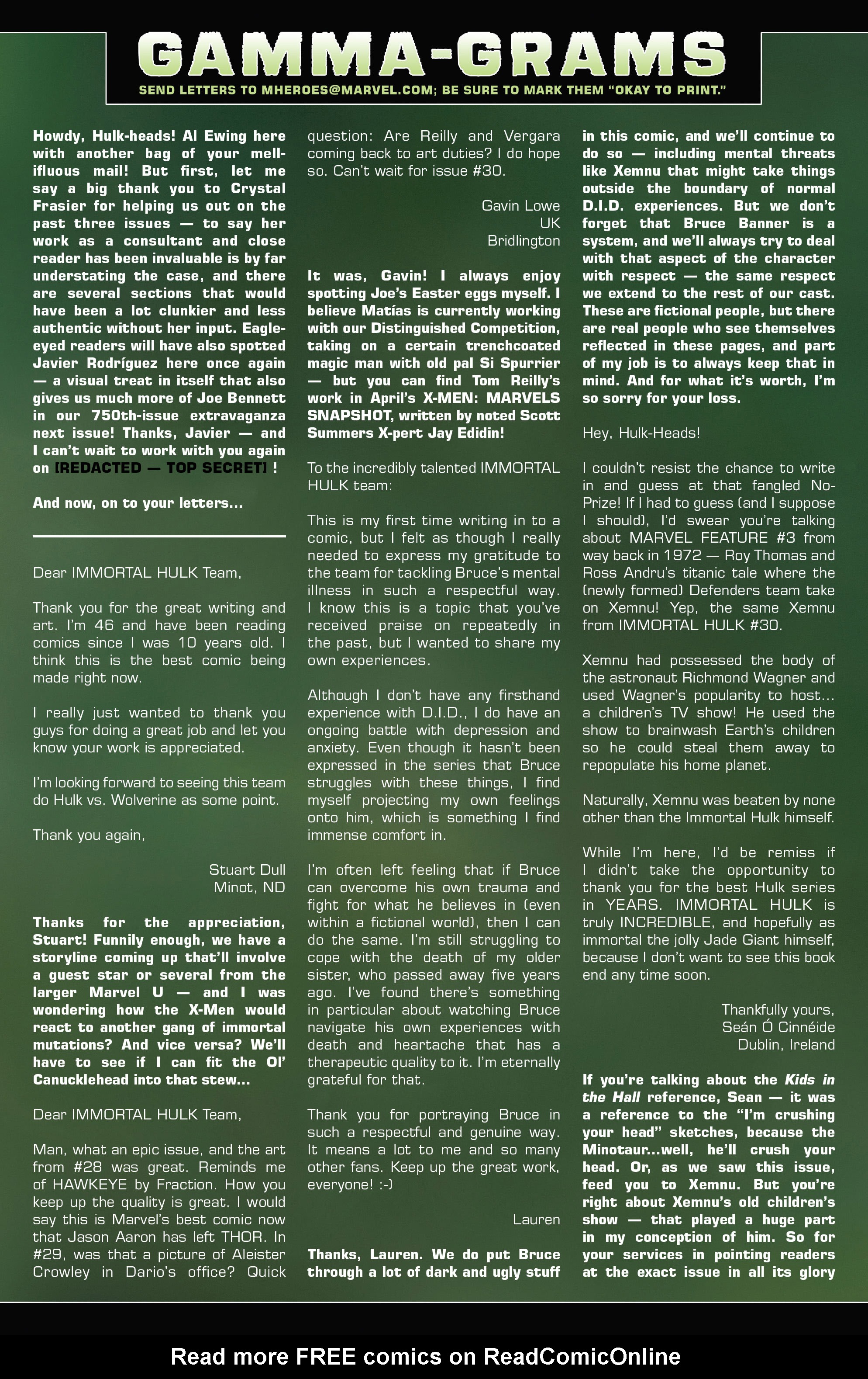Read online Immortal Hulk comic -  Issue #32 - 22