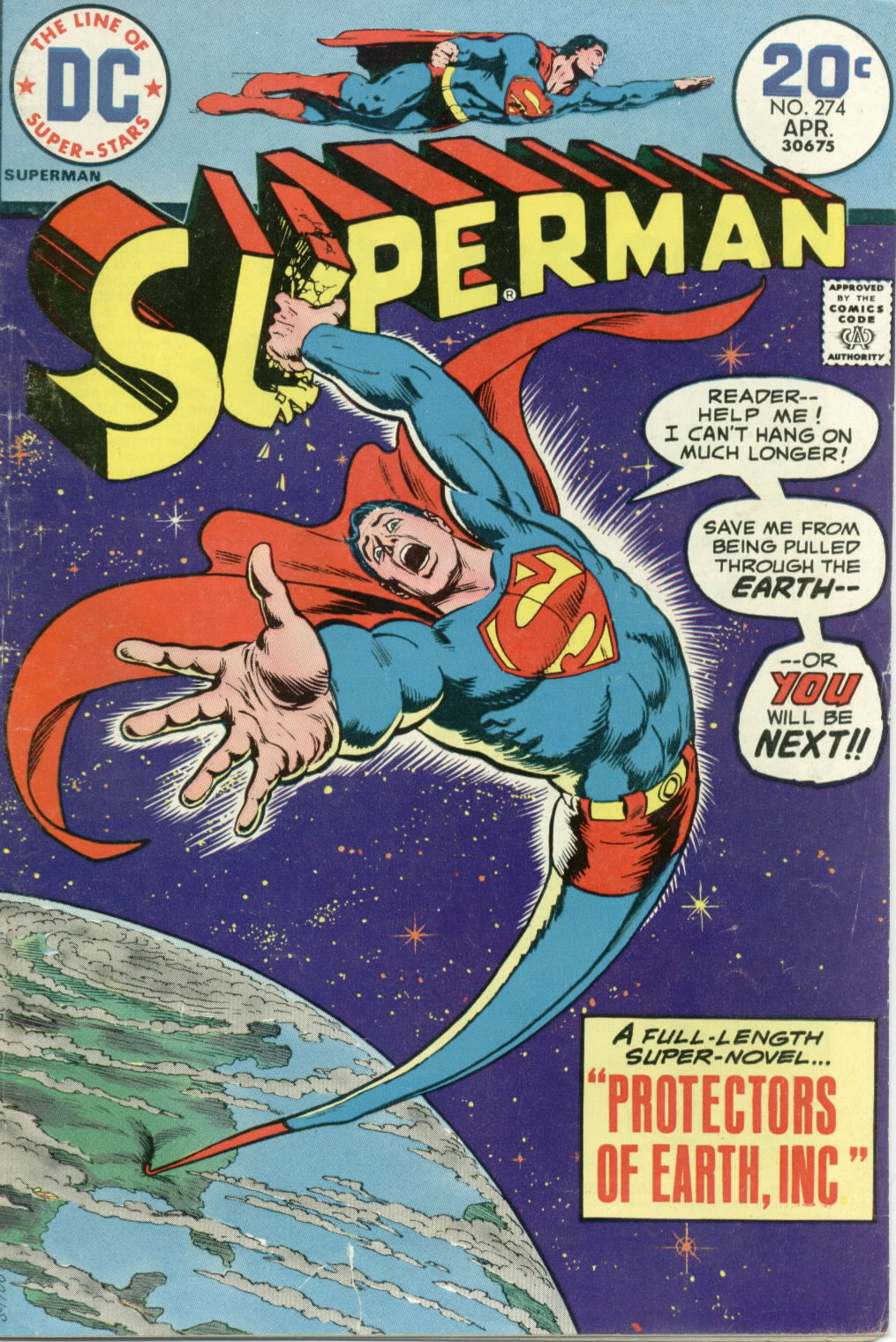 Read online Superman (1939) comic -  Issue #274 - 1