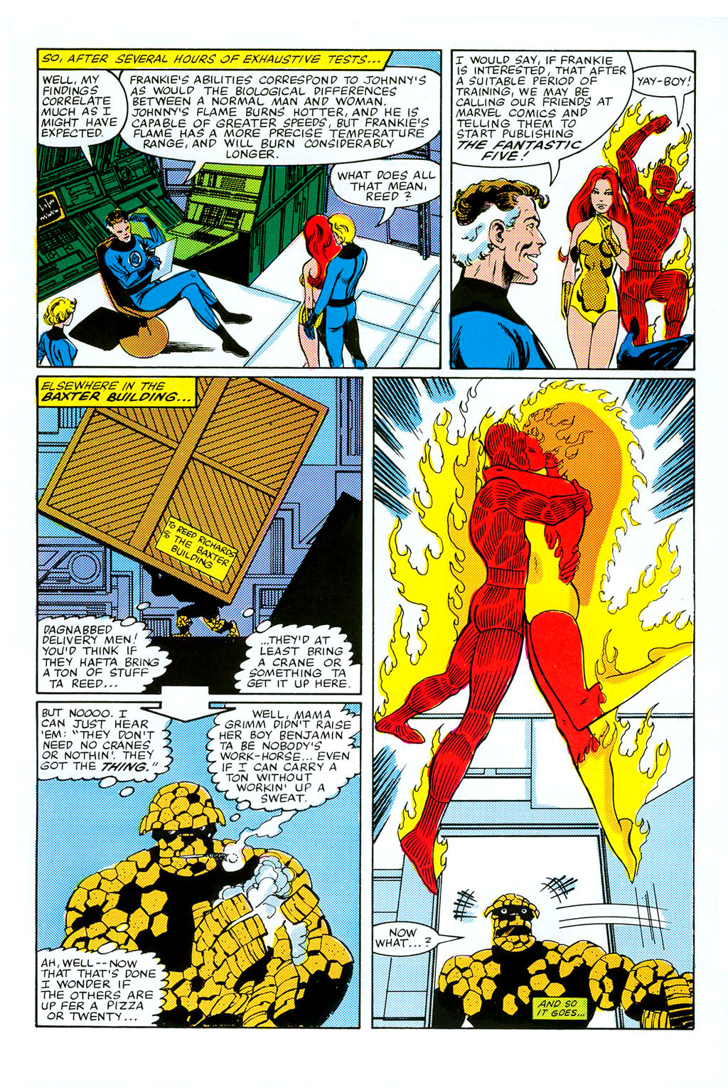 Read online Fantastic Four Visionaries: John Byrne comic -  Issue # TPB 1 - 166