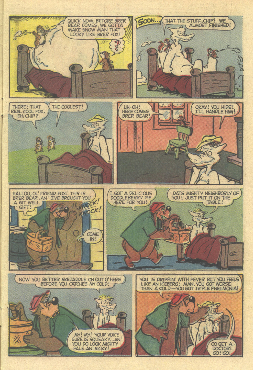 Read online Walt Disney Chip 'n' Dale comic -  Issue #6 - 7