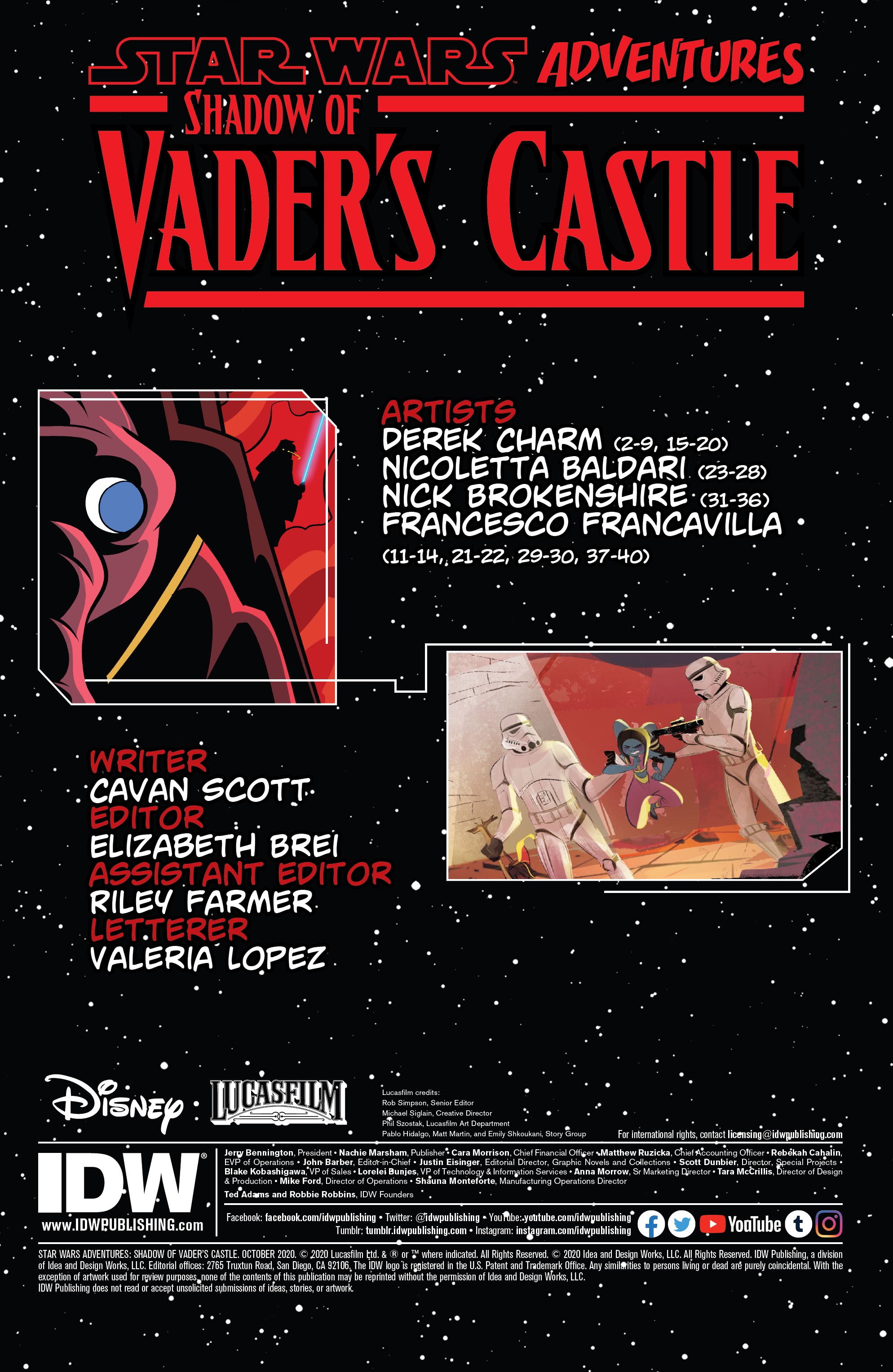 Read online Star Wars Adventures: Shadow of Vader’s Castle comic -  Issue # Full - 2