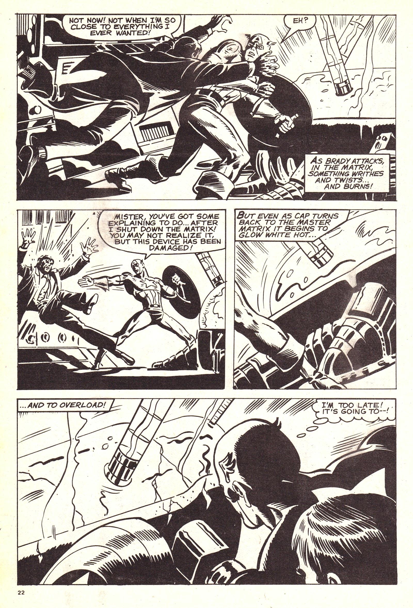 Read online Captain America (1981) comic -  Issue #55 - 21