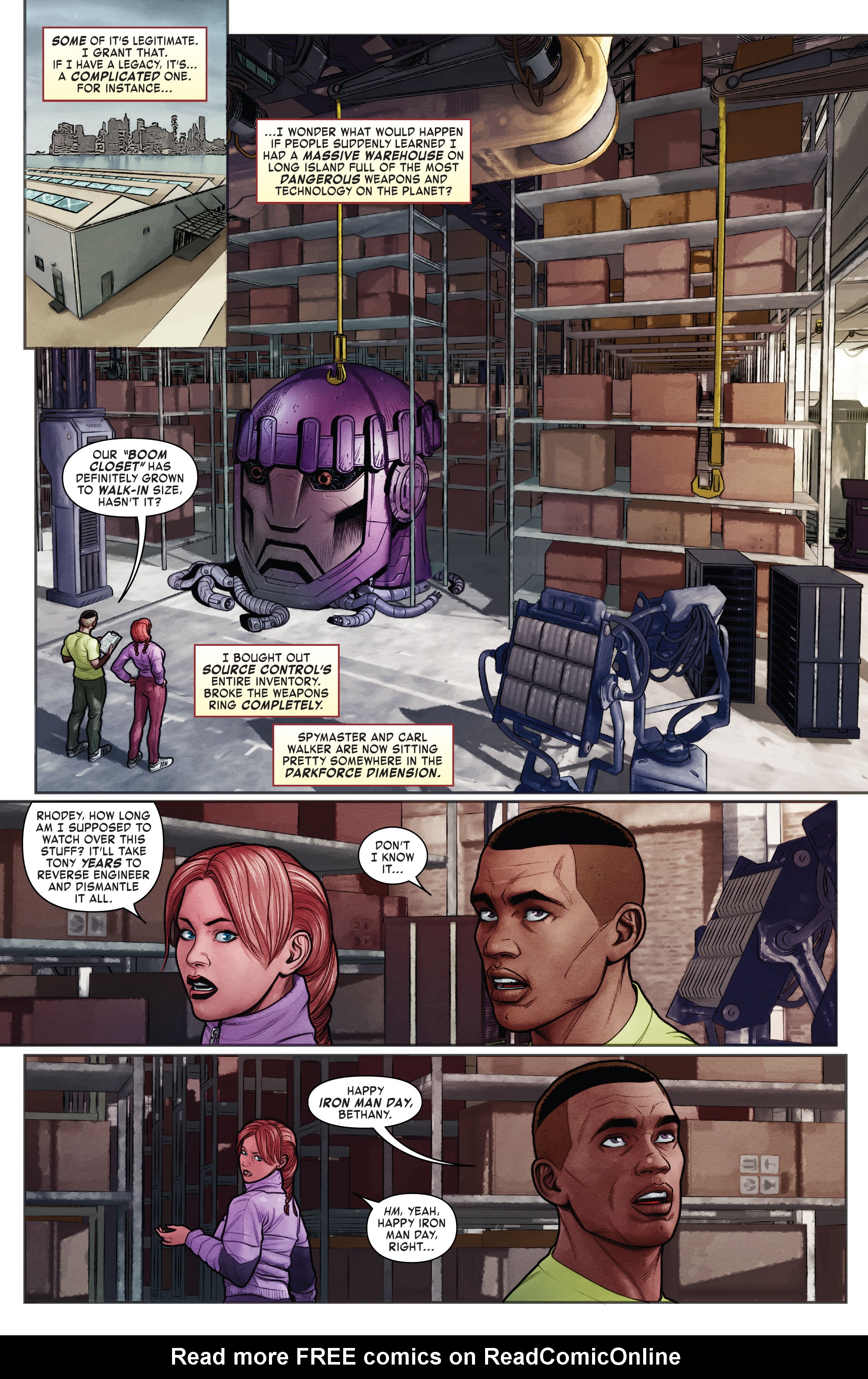 Read online Iron Man (2020) comic -  Issue #25 - 5