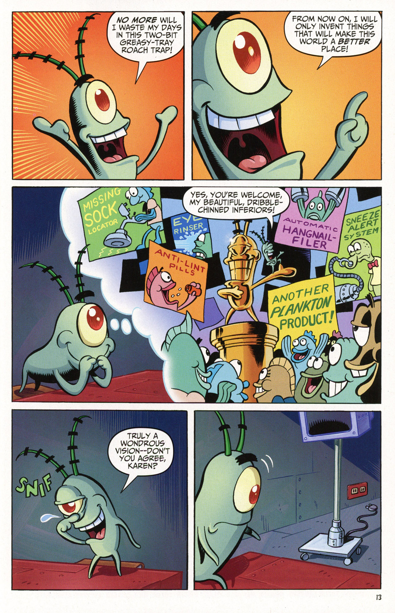 Read online SpongeBob Comics comic -  Issue #14 - 15