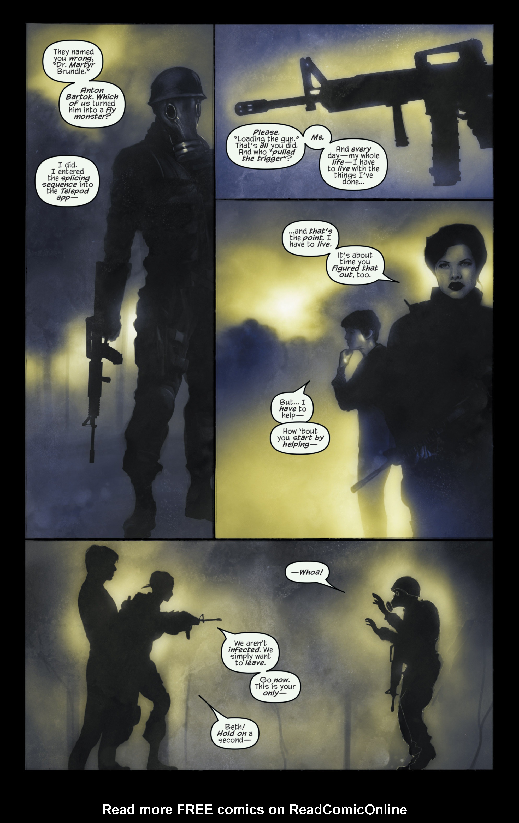 Read online The Fly: Outbreak comic -  Issue #4 - 7