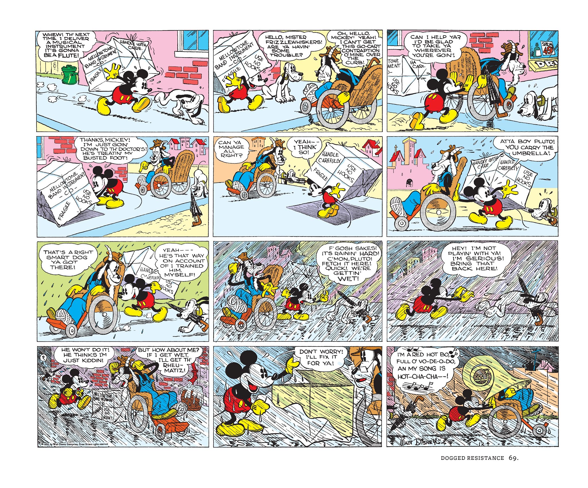 Read online Walt Disney's Mickey Mouse Color Sundays comic -  Issue # TPB 1 (Part 1) - 69