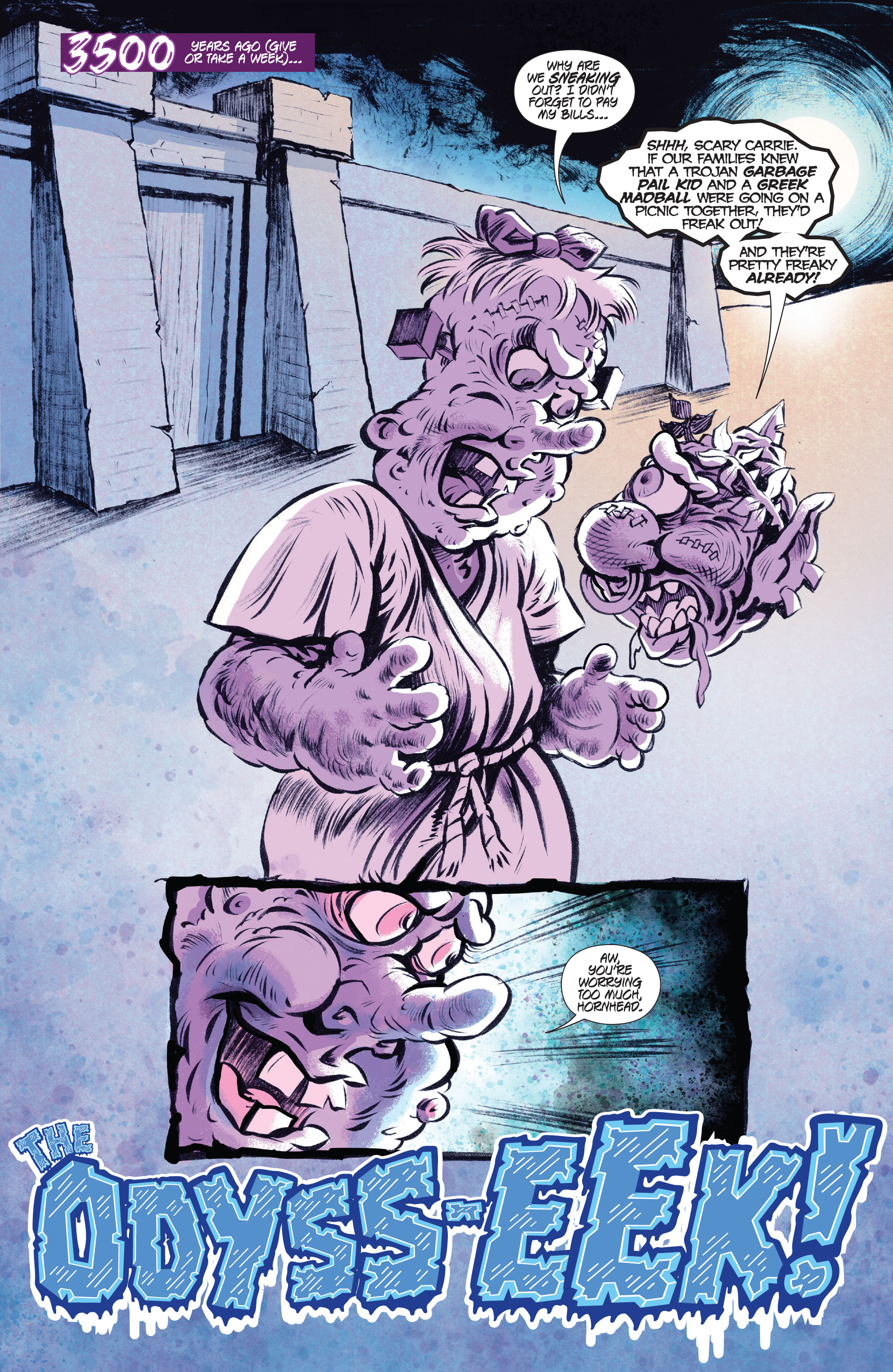 Read online Madballs vs Garbage Pail Kids – Time Again, Slime Again comic -  Issue #1 - 15