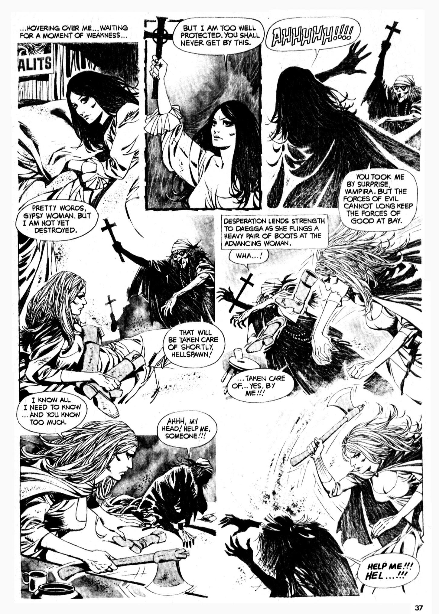 Read online Vampirella (1969) comic -  Issue #37 - 37
