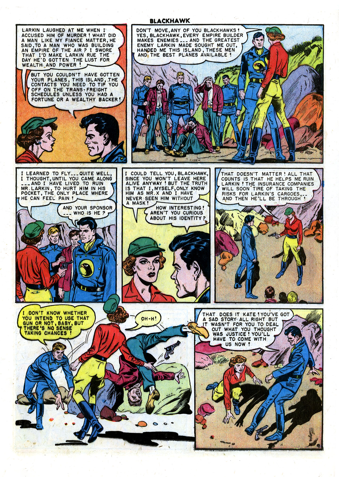 Read online Blackhawk (1957) comic -  Issue #36 - 23
